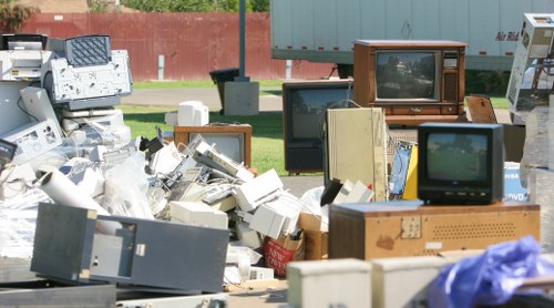 Various house clearance services in action